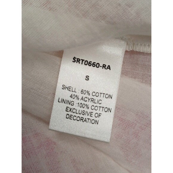 THML Multicolor Jacquard Dress with Tassel Sleeves Size S Tapestry - Picture 9 of 10